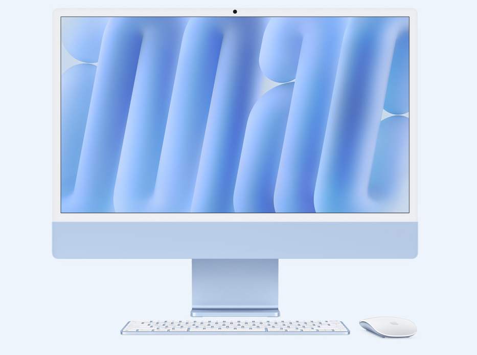 Počítač All In One Apple iMac 24" M4 8× CPU 8× GPU, 16 GB, 256 GB - stříbrný CZ