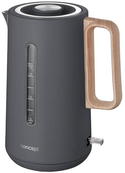 Rychlovarná konvice Concept RK3370 šedá