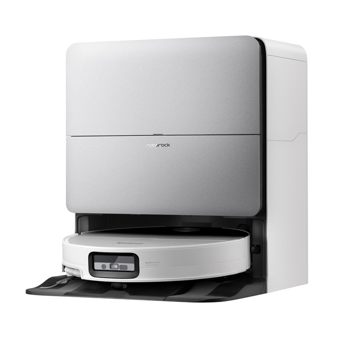 Robotický vysavač Roborock Saros 20 Sonic Complete White bílý