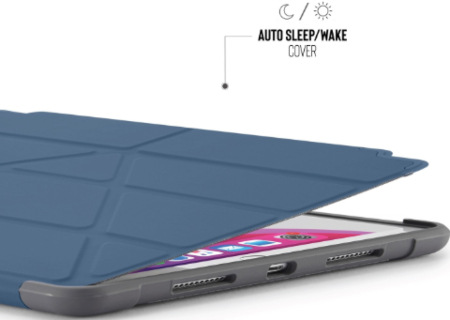Pouzdro na tablet Pipetto Origami Pencil na Apple iPad 10,2" (2019/2020) modré Pipetto Origami Pencil pro Apple iPad 10,2" (2019), modrá
