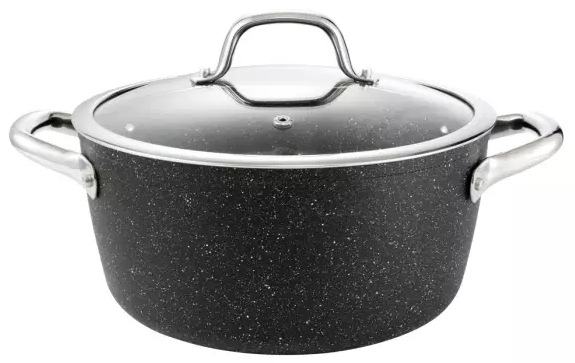 Kastrol s poklicí Tescoma President Stone 24 cm, 4.5 l
