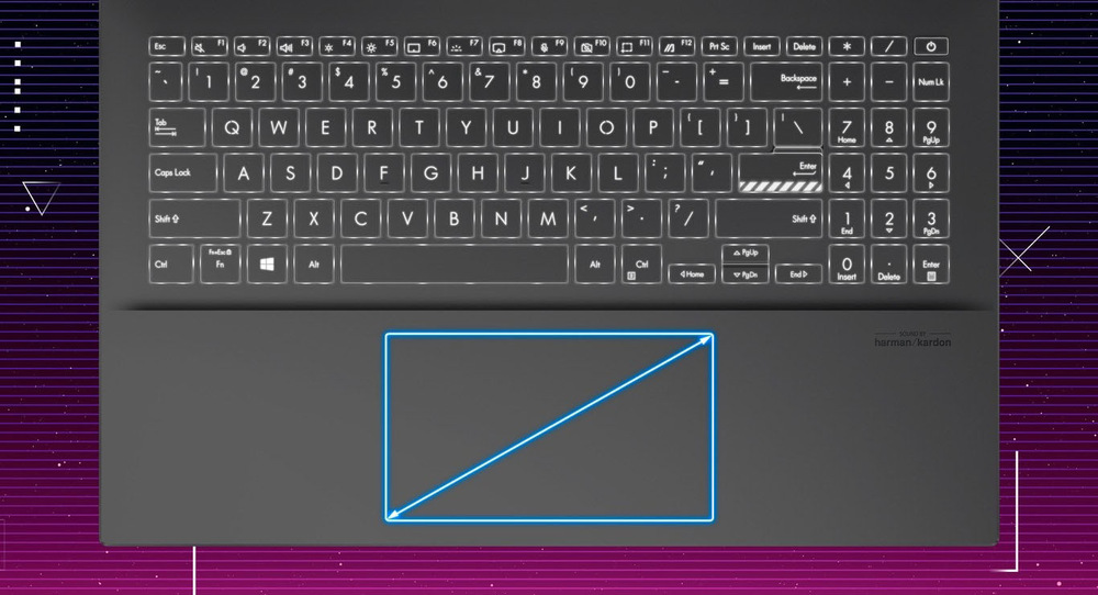 Notebook Asus VivoBook 15 Pro OLED modrý Asus VivoBook 15 (K513EP-BQ249T)
