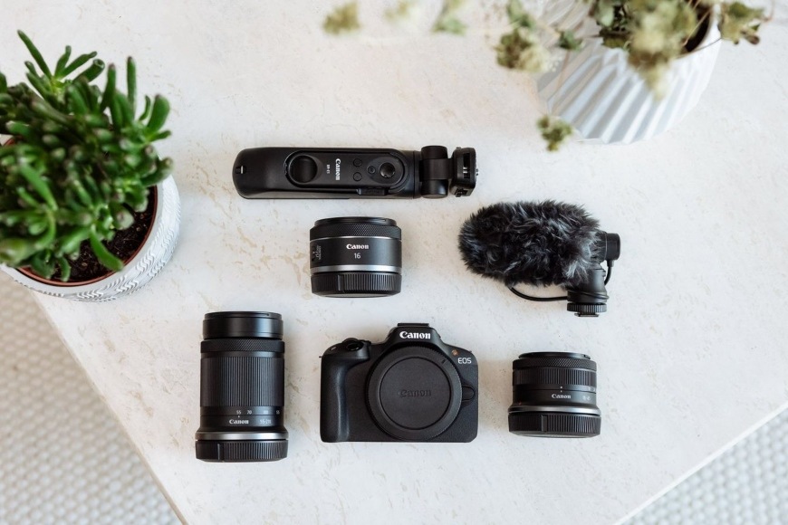 Digitální fotoaparát Canon EOS R50, tělo černý Canon EOS R50, černá