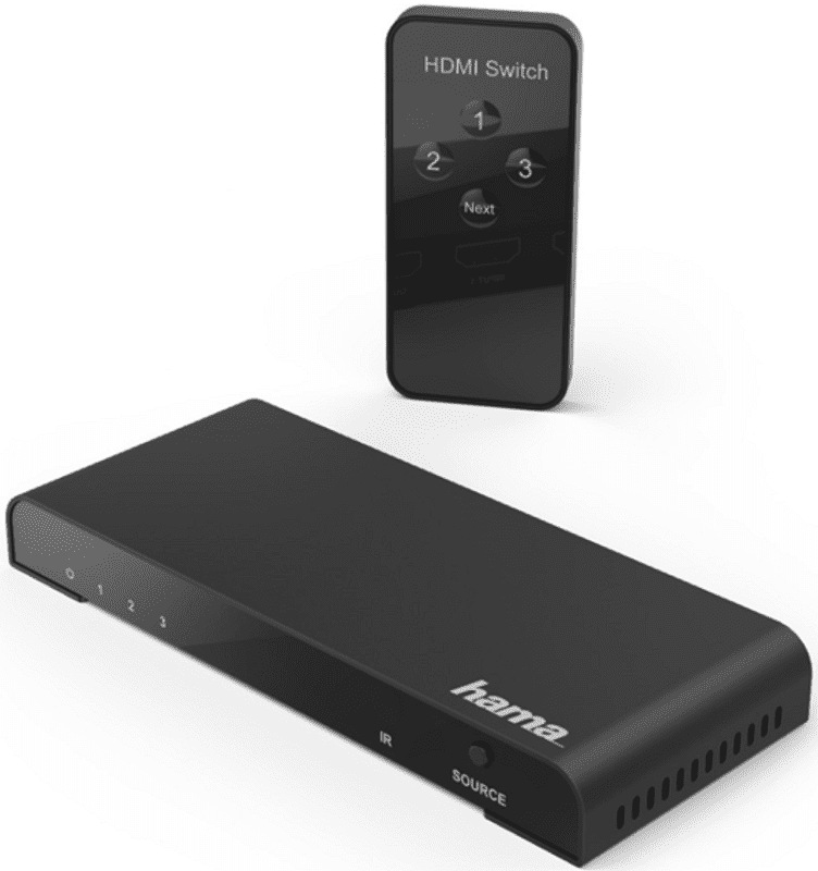 HDMI rozbočovač Hama 4K-HDMI™  3x1