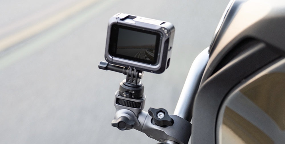 Držák PGYTECH Super Clamp Mount černý/stříbrný