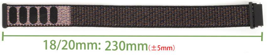 Řemínek RhinoTech univerzální nylonový Quick Release 20mm - duhový Řemínek RhinoTech univerzální nylonový Quick Release 20mm - duhový
