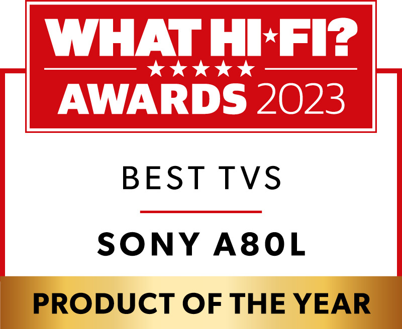 Televize Sony XR-77A80L Ocenění What HiFi Sony A80L