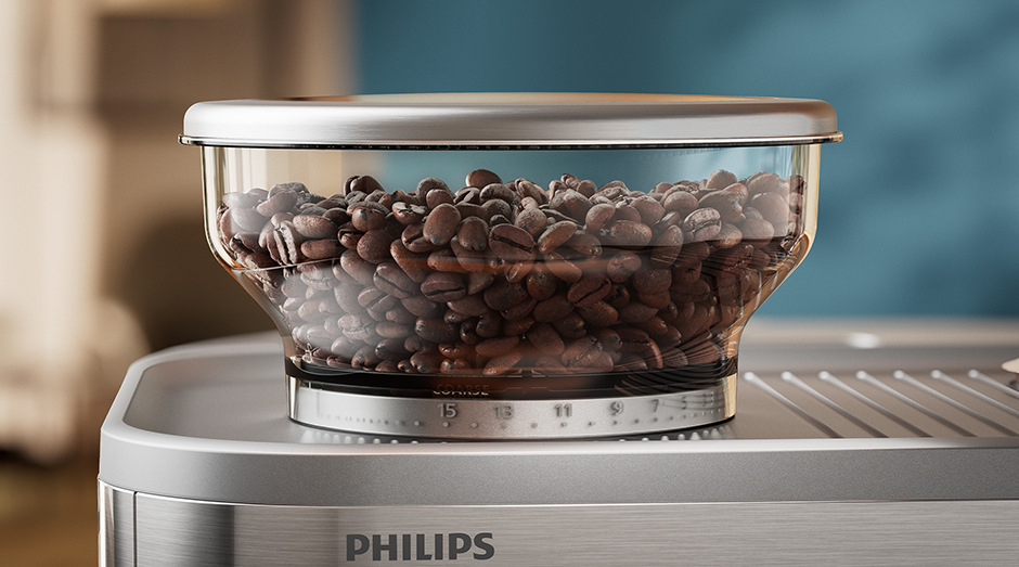 Pákový kávovar Philips Barista PSA3218/10 černý/kovový Philips Barista PSA3218/10