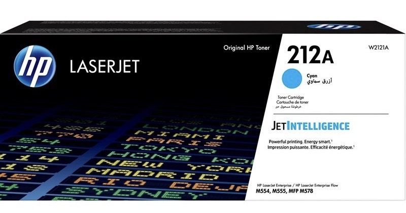 Toner HP 212A, 4500 stran azurový