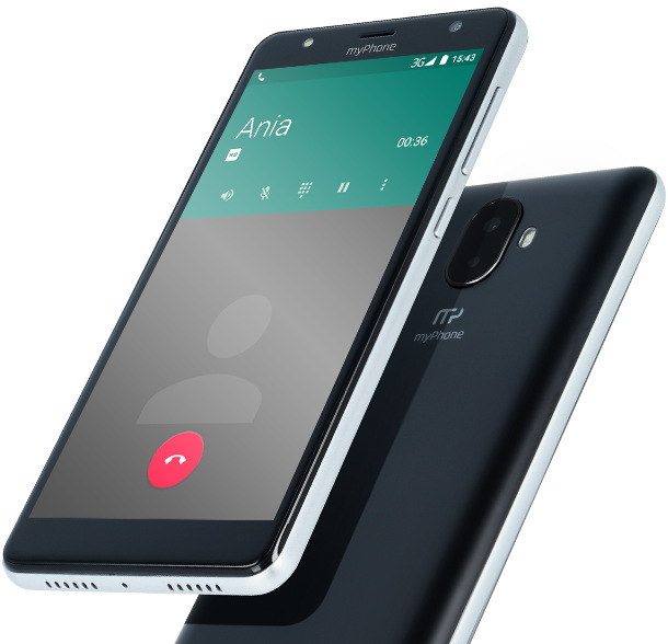 Mobilní telefon myPhone Pocket 18x9 zlatý