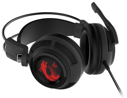 Headset MSI DS502 Gaming černý