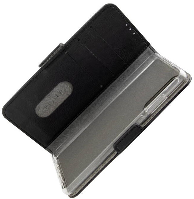 Pouzdro na mobil flipové FIXED Opus na Realme Narzo 30 5G černé