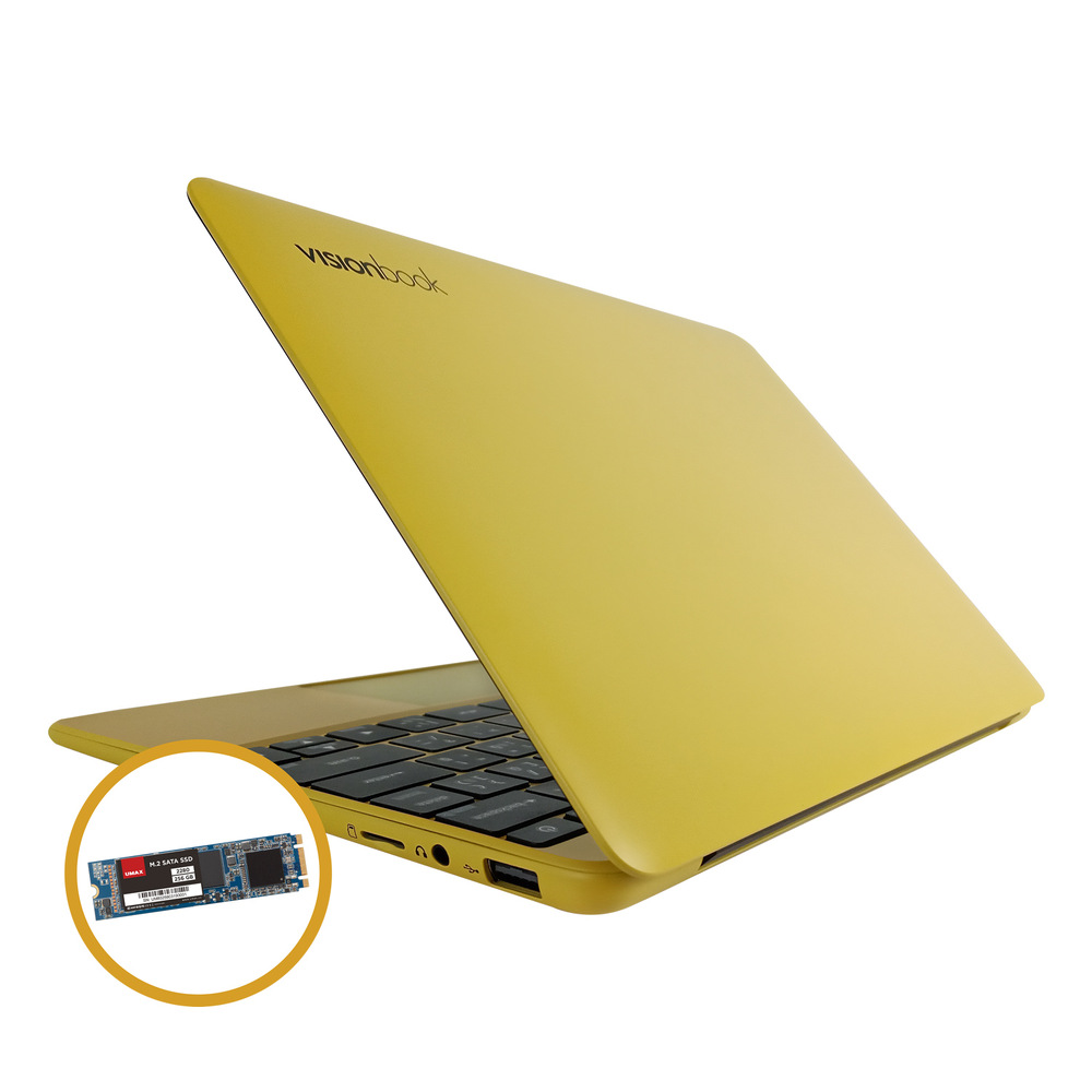 Notebook Umax VisionBook 12WRX žlutý Notebook Umax VisionBook 12WRX žlutý