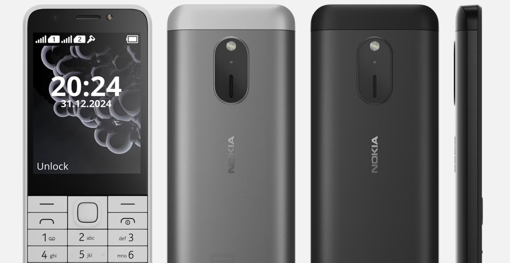 Mobilní telefon Nokia 230 (2024) černý