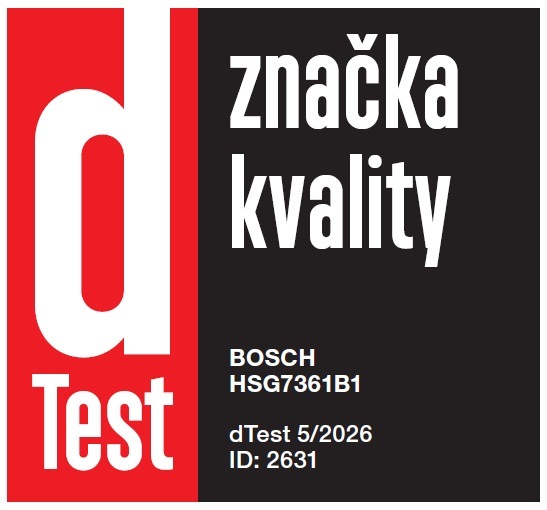 Trouba Bosch Serie 8 HSG7361B1 černá dTest-HSG7361B1