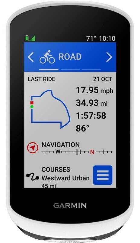 Cyklopočítač s GPS Garmin EDGE Edge Explore 2 černý/bílý