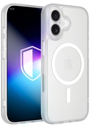 Kryt na mobil 3mk Misty MagCase na Apple iPhone 16 - bílý