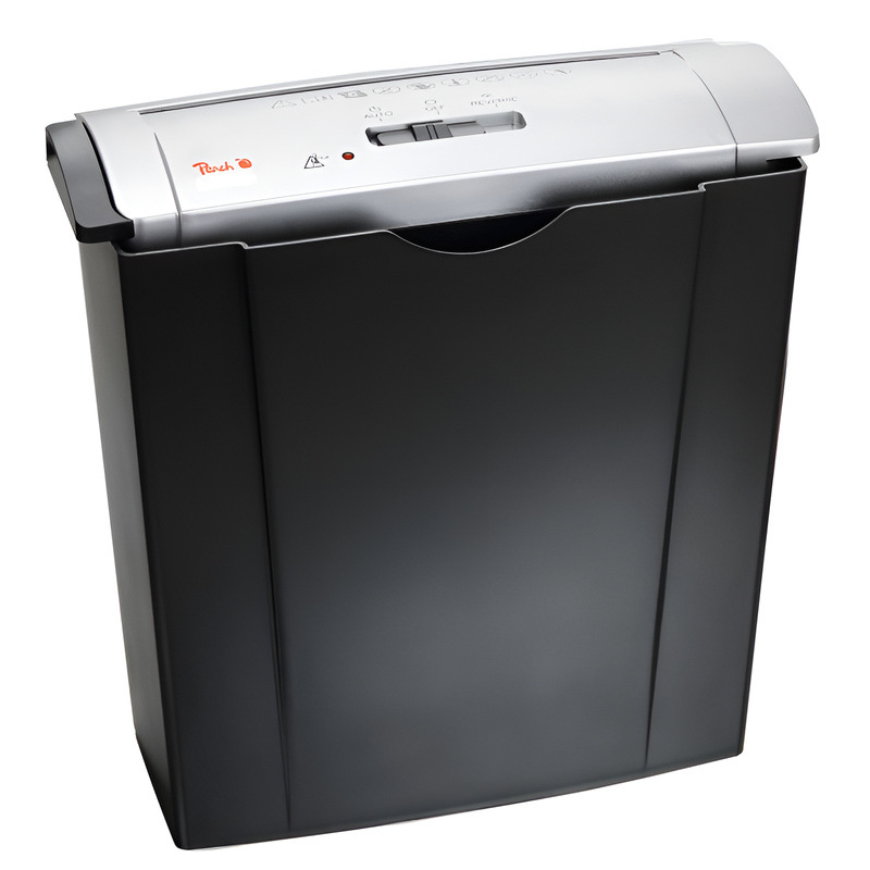 Skartovač Peach PS400-02 6 listů/ 8L/ podélný řez černý