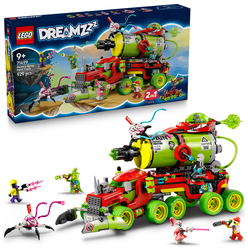 Stavebnice LEGO® DREAMZzz™ 71499 Mateovo vozidlo v podobě barvy ve spreji