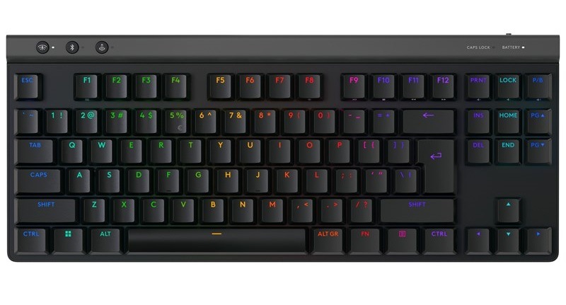 Klávesnice Logitech G515 TKL Lightspeed, US INT'L layout černá