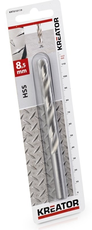 Vrták Kreator KRT010119, 8,5×117 mm Vrták Kreator KRT010119, 8,5×117 mm