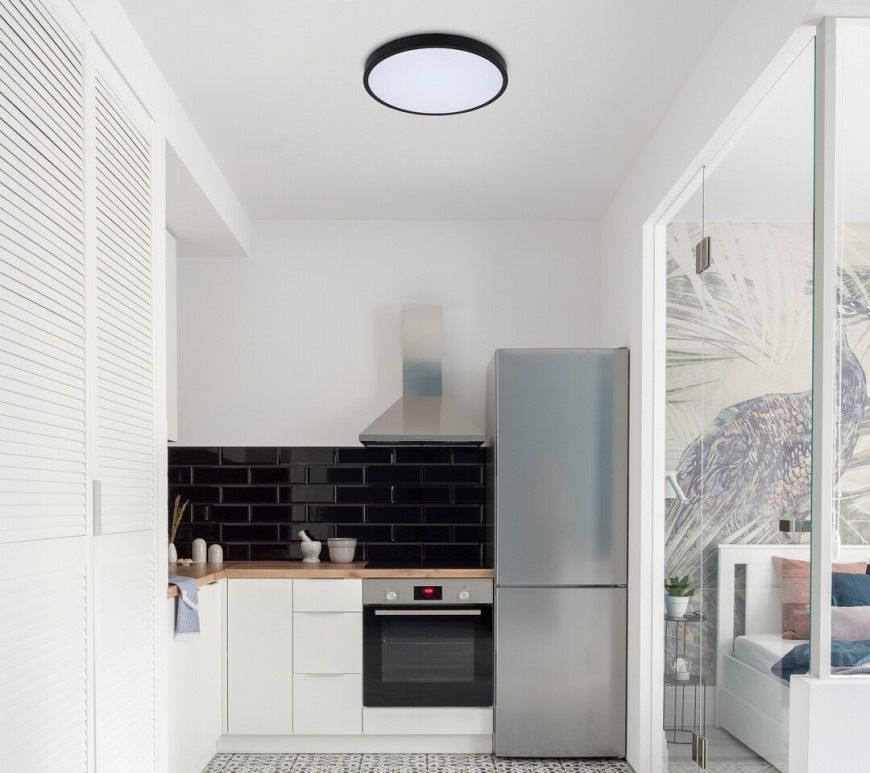 Stropní svítidlo Rabalux ALENZO 24W, 1500 lm, stmívání, ovládání černé Stropní svítidlo Rabalux ALENZO 24W, 1500 lm, stmívání, ovládání - černé