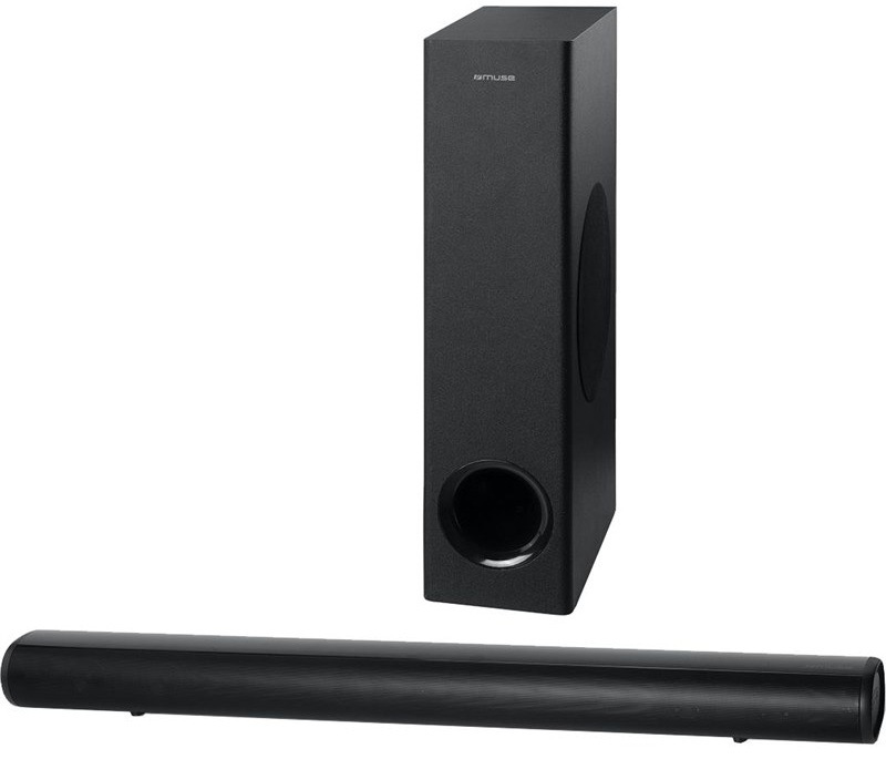Domácí soundbar MUSE M-1880 SBT s 2.1kanálovým zvukem, černá barva
