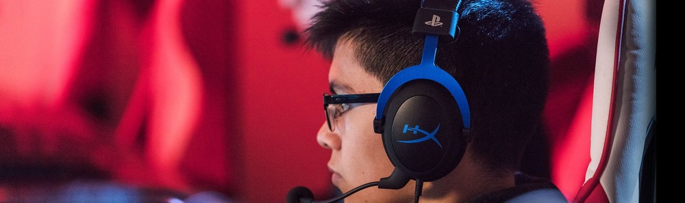 Headset HyperX Cloud Gaming pro PS4 černý/modrý