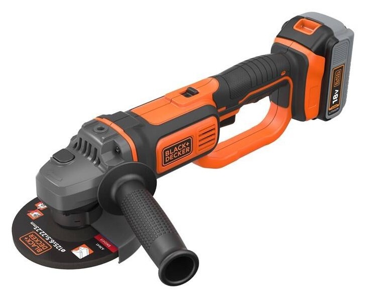 Úhlová bruska akumulátorová Black-Decker BCG720M1-QW (s baterií)