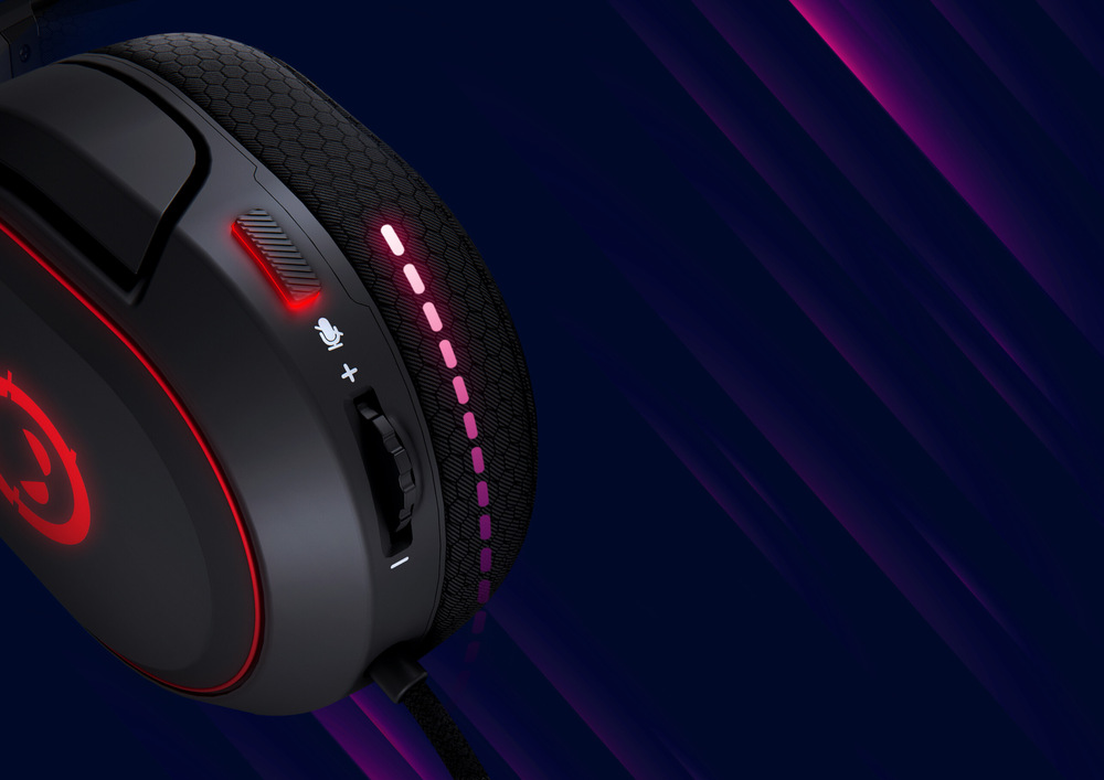 Headset Lorgar Kaya 460 černý