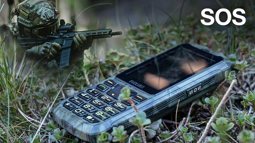 Mobilní telefon Evolveo StrongPhone Z6 zelený