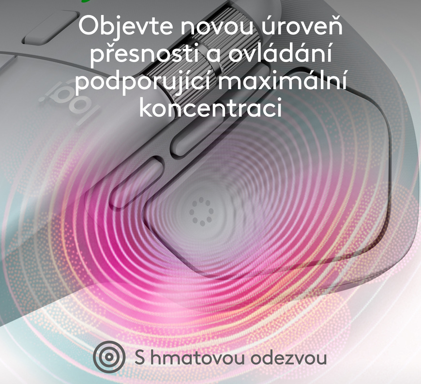 Myš Logitech MX Master 4 for Mac bílá