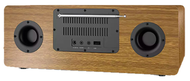 Internetové rádio s DAB+/CD Denver MIR-270DW, hnědé