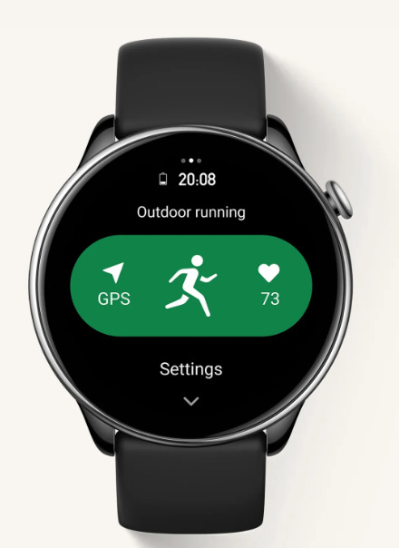 Chytré hodinky Amazfit GTR Mini černé