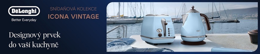 Topinkovač De'Longhi Icona Vintage CTOV 2103.AZ dvouštěrbinový