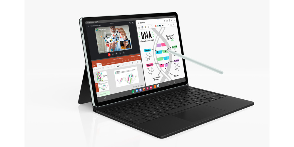 Dotykový tablet Samsung Galaxy Tab S9 FE+ 8 GB / 128 GB + dotykové pero stříbrný