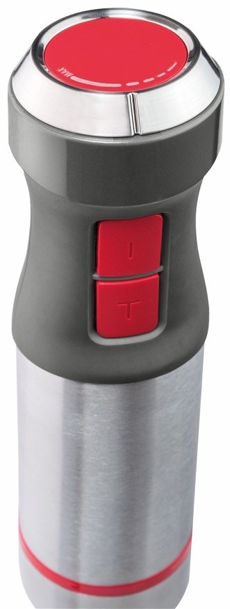 Ponorný mixér Zelmer ZHB4650 stříbrný/červený