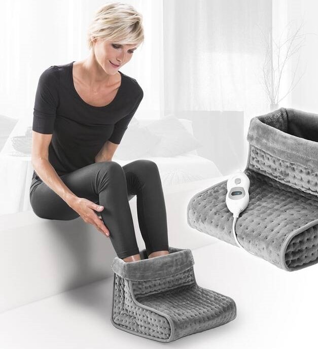 Vyhřívací bota Lanaform Foot Warmer šedá
