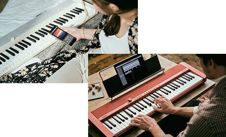 Elektronické klávesy Casio CT S1 BK černá