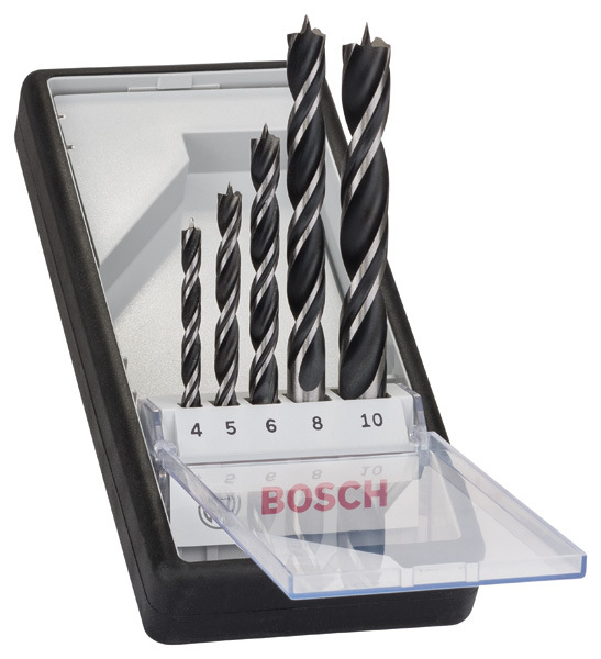 Sada vrtáků Bosch Robust Line (5 ks) modré