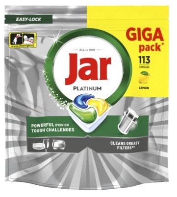 Tablety do myčky Jar Platinum Lemon (113 ks)