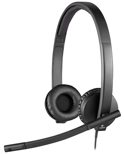 Headset Logitech H570e černý
