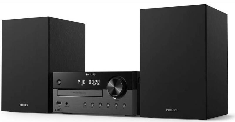 Mikrosystém Philips TAM4505 černý/šedý