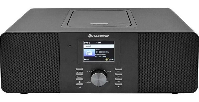 Internetový radiopřijímač s DAB+ Roadstar IR-540D+BT černý Internetový radiopřijímač s DAB+ Roadstar IR-540D+BT černý