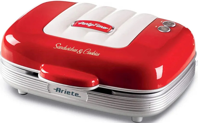 Ariete Party Time Sandwiches & Cookies 1972, červená