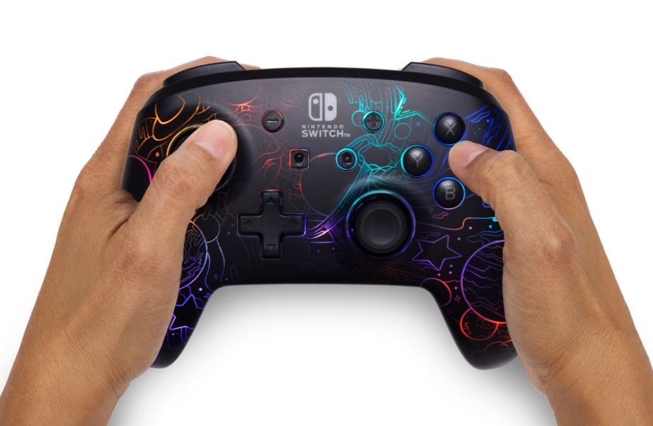 PowerA Enhanced Wireless pro Nintendo Switch – Galactic Vortex (NSGP0349-01)