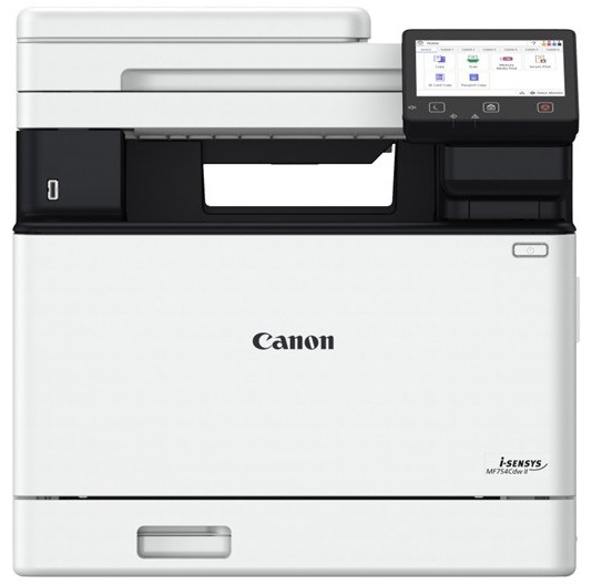 Tiskárna multifunkční Canon i-SENSYS MF754Cdw II A4 z čelní strany