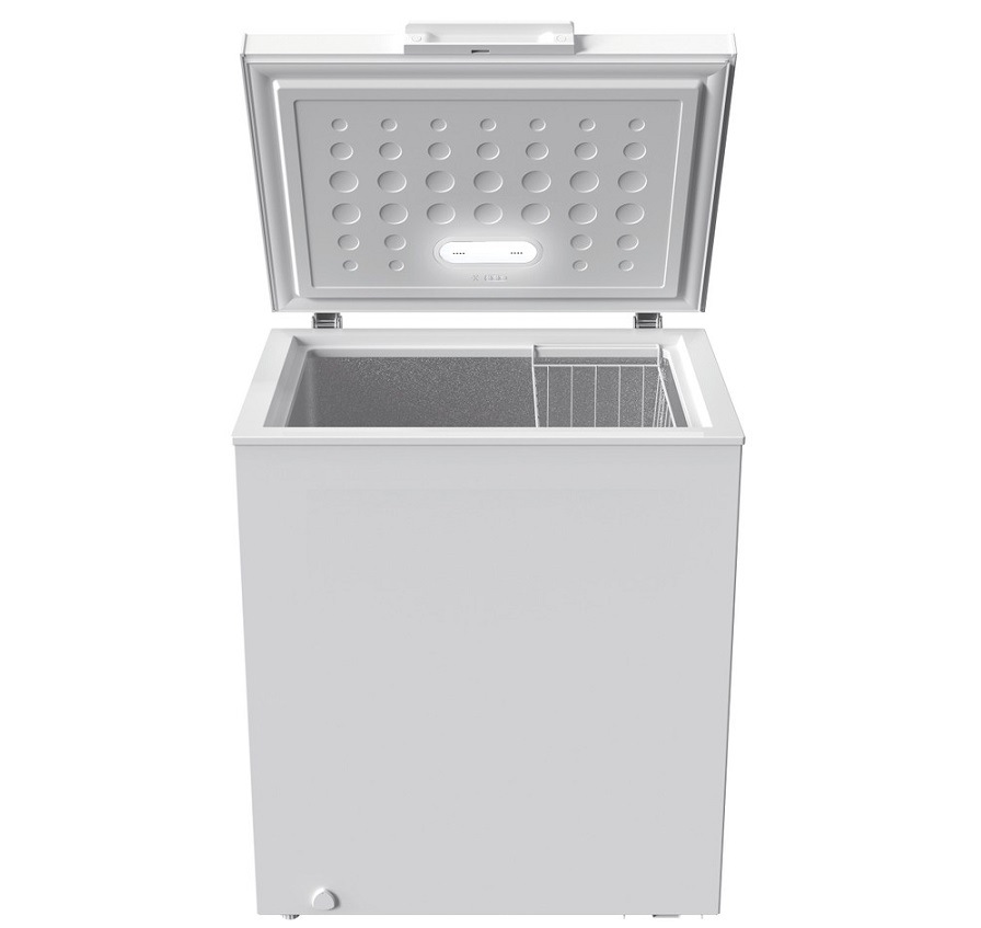 Mraznička Whirlpool W3RHS14EW bílá Otevřená pultová mraznička Whirpool s osvětlením a jedním košem