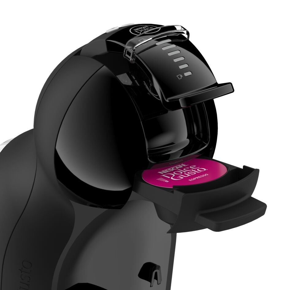 Kapsle v kávovaru Krups KP143GF0 NESCAFÉ Dolce Gusto Mini Me 2 Piano Black