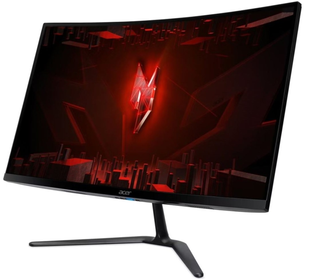 Herní monitor Acer Nitro v šikmém pohledu